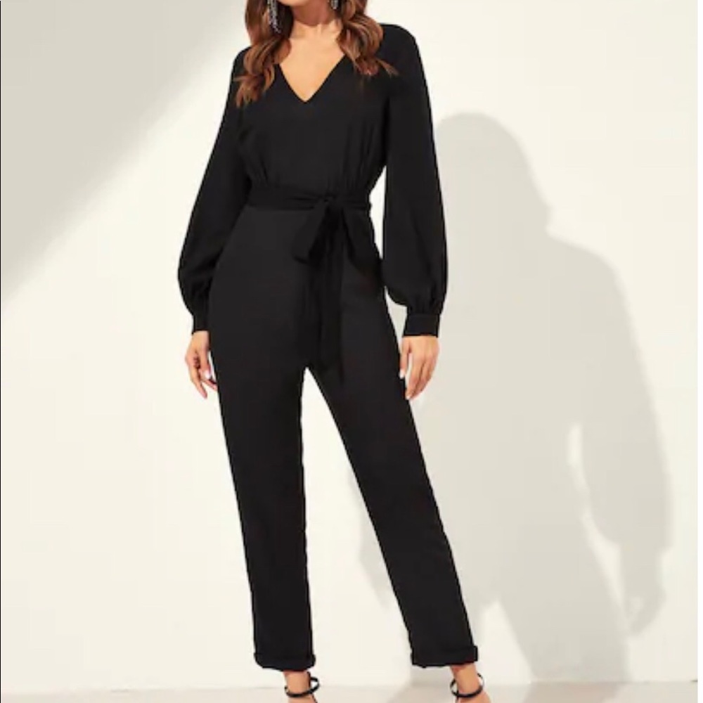Black jumpsuit